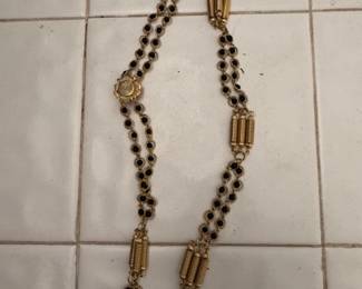 Vintage Bellows Sautoir Necklace