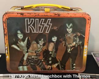 KISS Metal Lunchbox with Thermos