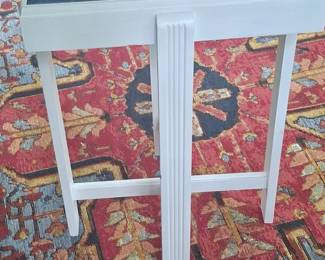 Art Deco Style Side Table with Mirrored Top second image