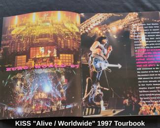 KISS Alive or Worldwide Tourbook second image