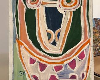 Abstract Face Painting by Ross Brodarr