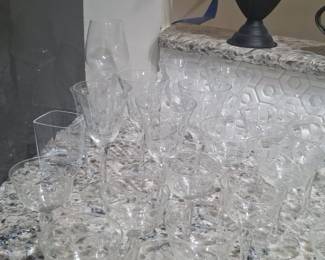 Princess House Heritage Etched Crystal Stemware Set third image