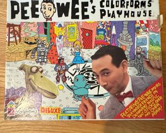 Peewees Playhouse Colorforms Deluxe