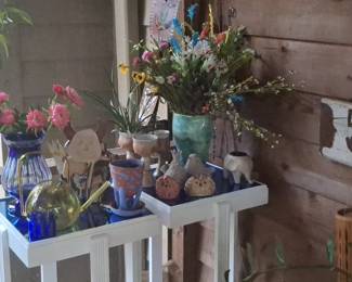 Assorted Decorative Ceramic and Glass Items