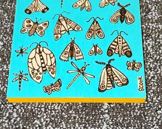 Scoook Art Print  Moth and Dragonfly Collection