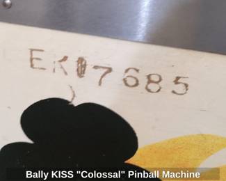 Bally KISS Colossal Pinball Machine sixth image