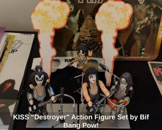 KISS Destroyer Action Figure Set by Bif Bang Pow