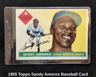Topps Sandy Amoros Baseball Card