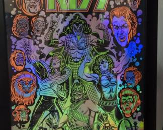 KISS Meets The Phantom of the Park Screenprint