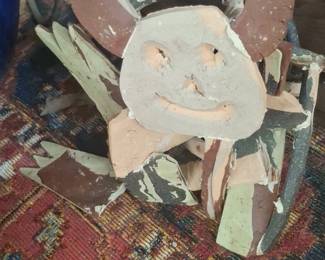 Broken Ceramic Figurine