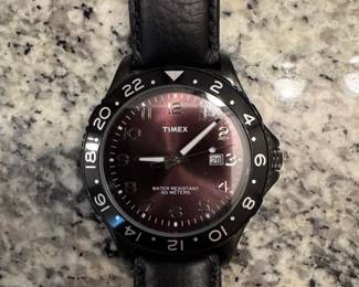 Timex GMT Pepsi Bezel Watch second image