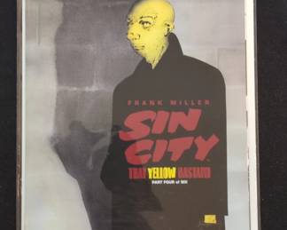 Sin City That Yellow Bastard Part of Comic Book