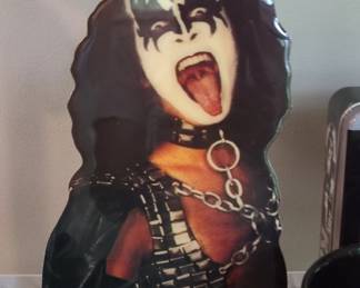 KISS Gene Simmons The Demon DieCut Metal Sign