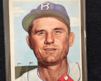 Topps Preacher Roe Baseball Card