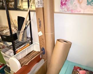 Assorted Art and Craft Rolls and Boards second image
