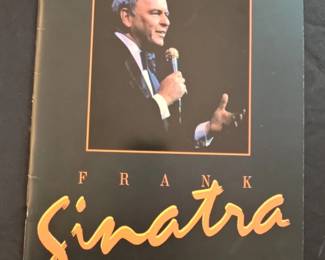 Frank Sinatra UK Tour Souvenir Brochure
