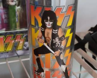 KISS The Demon Gene Simmons Promotional Glass