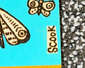 Scoook Art Print  Moth and Dragonfly Collection second image