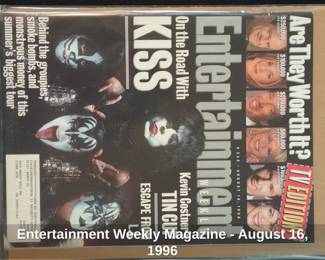 Entertainment Weekly Magazine August ,