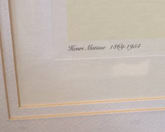 Henri Matisse Jeune Fille Arrangeant Ses Cheveux Lithograph second image