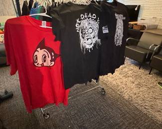 Assorted Graphic TShirts Astro Boy, Skatalites, Zombie