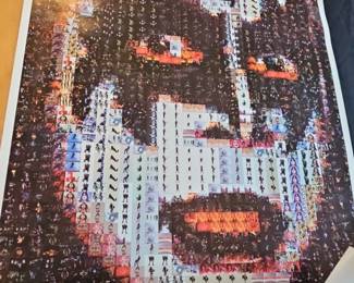 KISS Band Mosaic Art Print