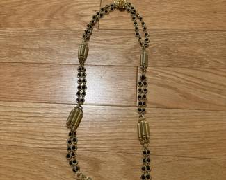 Vintage Bellows Sautoir Necklace second image