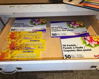 Pentel Arts Oil Pastels and CrayonPas Junior Artist Oil Pastels