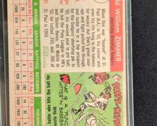 Topps Don Zimmer Baseball Card second image