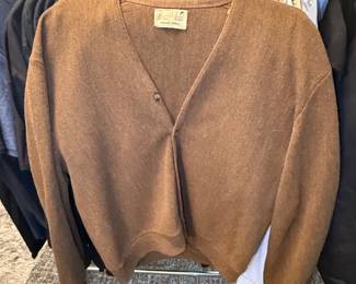 Vintage Arnold Palmer Robert Bruce  Alpaca or  Wool Cardigan second image