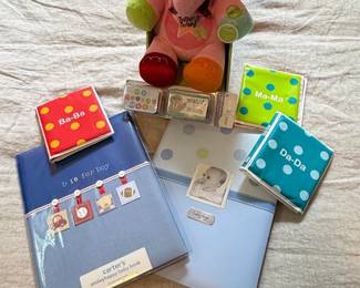 Carters Smileyhappy Baby Book and Plush Elephant Set B