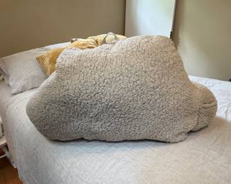 Sherpa Fleece Reading Pillow with Arms second image