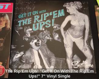 The RipEm Ups Get It On With The RipEm Ups Vinyl Single