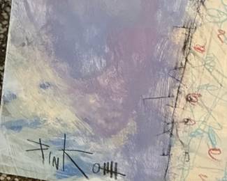Figurative Mixed Media Painting by Gus Fink second image