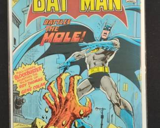 Batman Battles the Mole Comic Book Batman