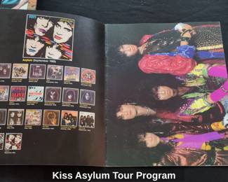Kiss Asylum Tour Program second image