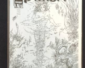Fathom Black White Comic Book