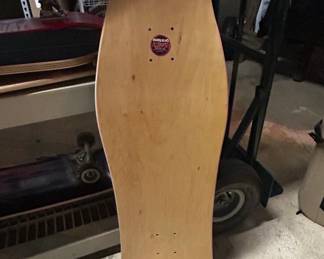 Custom Painted Bride of Frankenstein Skateboard Deck
