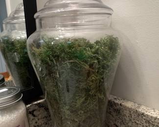 Large Apothecary Jar with Lid