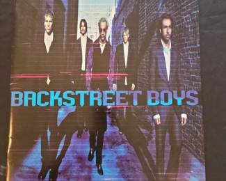 Backstreet Boys Black  Blue Tour Book