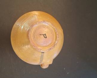 Terracotta Pitcher with Handle and Spout second image