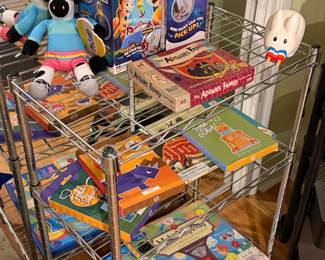 Assorted Board Games and Toys