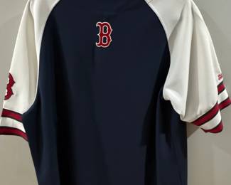 Boston Red Sox Stitches Athletic Gear Baseball Jersey third image