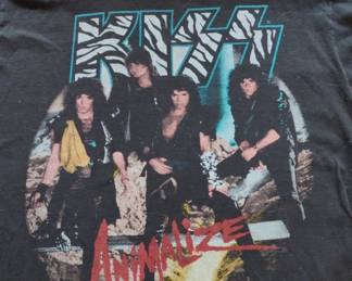 KISS Animalize Tour TShirt