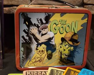 The Goon Comic Character Metal Lunch Box Signed by Eric Powell