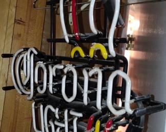 Corona Light Neon Sign with Parrot