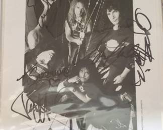 KISS Autographed Photograph