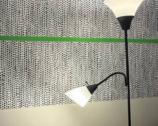 Room Essentials Torchiere Floor Lamp with Task Light