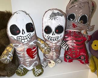 Sue Bobbi Who Doo Skeleton Art Dolls