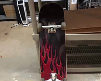 Powell Peralta Hot Rod Flames Skateboard second image